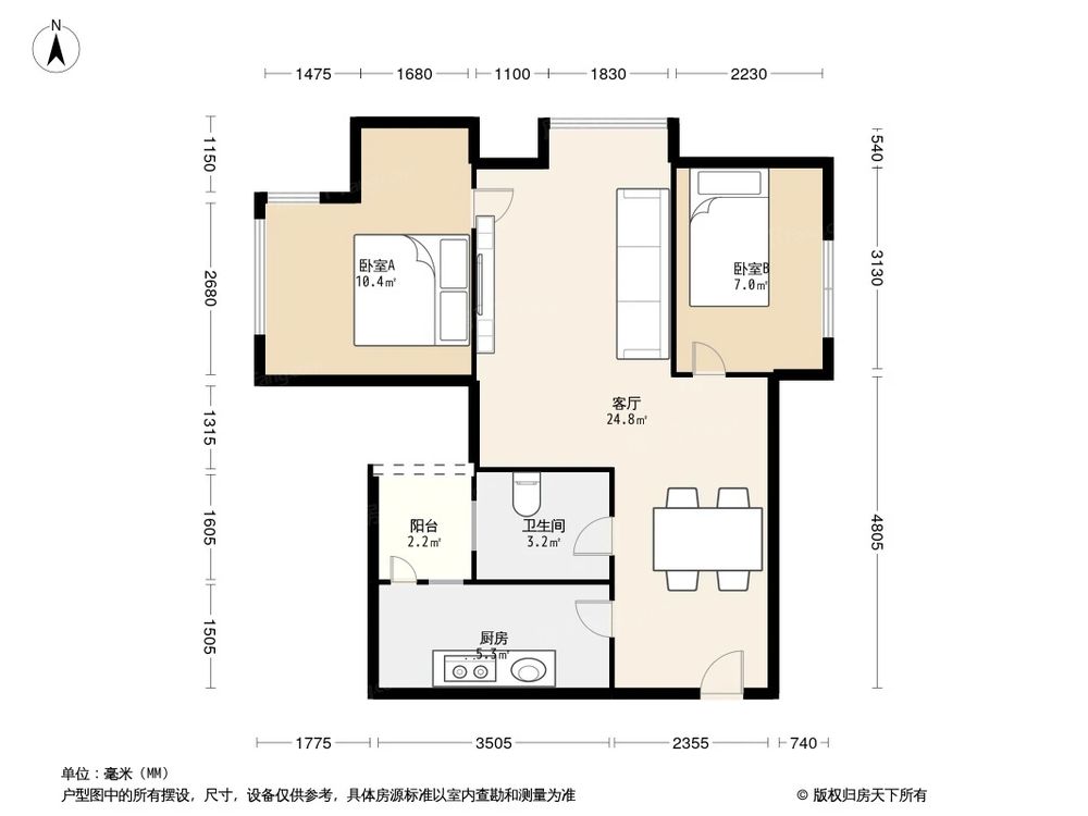 相似户型图