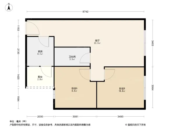 北方花园户型图