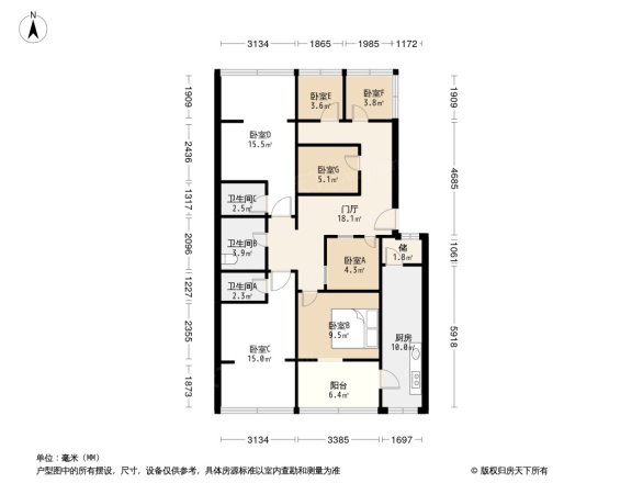 国学巷社区户型图