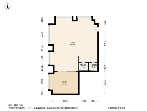 悦泰湾里户型图