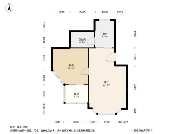锦西花园三期户型图