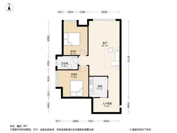贵通御苑金枫阁户型图