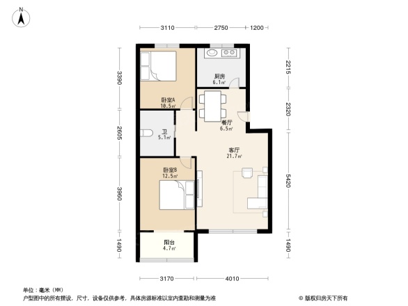 双桥路南五街社区户型图