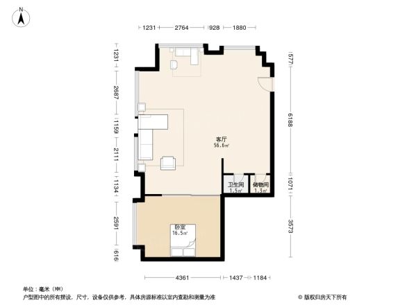 悦泰湾里户型图