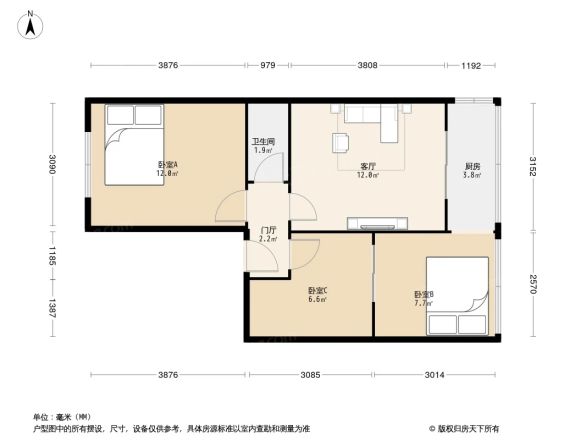 肖家河东一巷13号院户型图