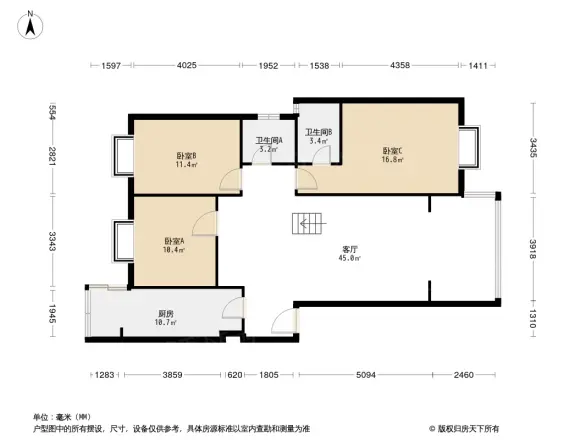 爱家佳苑户型图