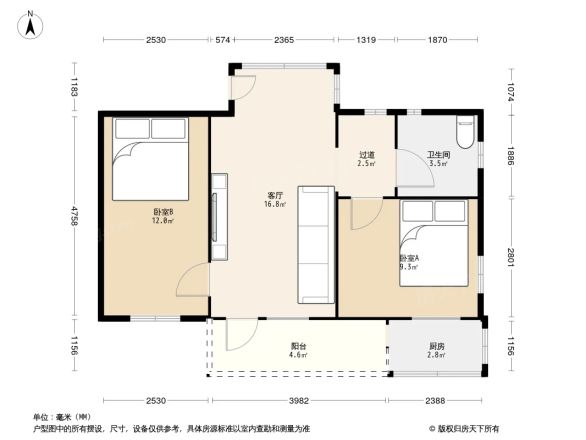 西兴苑户型图
