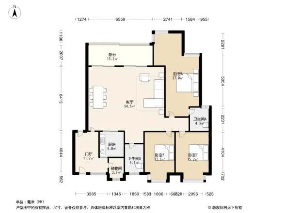 江南小区户型图