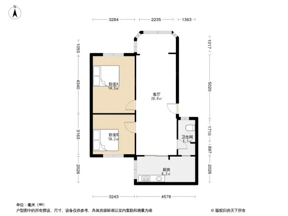 建华南巷1号院户型图