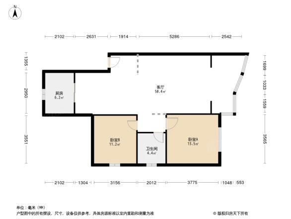 兰庭丽景户型图