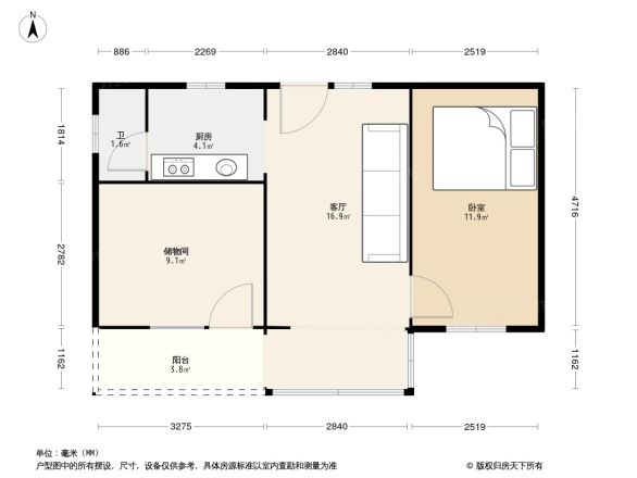 西兴苑户型图