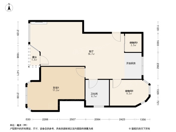 渔人码头户型图