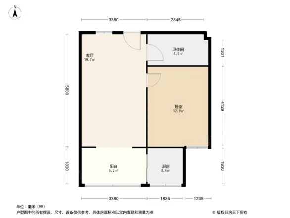 空中港湾户型图