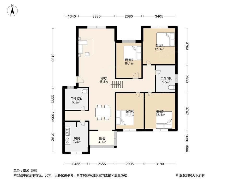 相似户型图