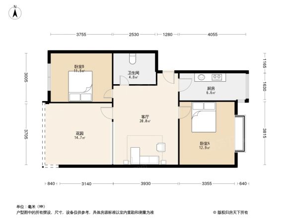 兰桂香林户型图