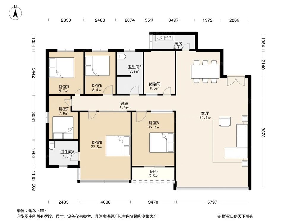 相似户型图