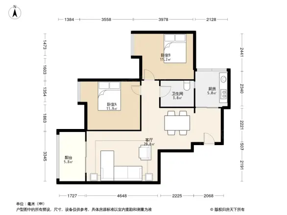 同茂怡洲户型图