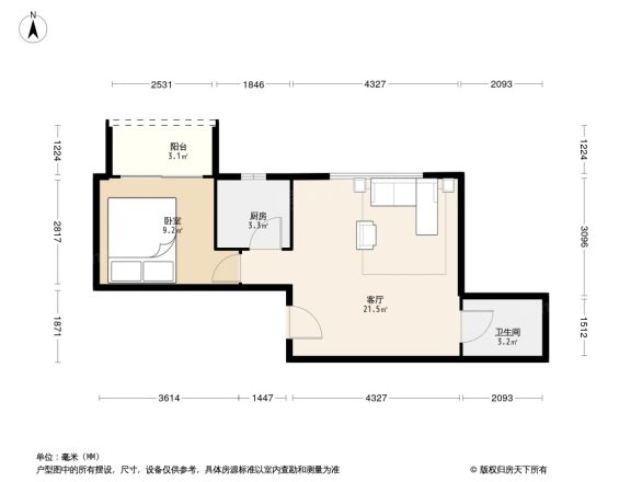 金桂园户型图