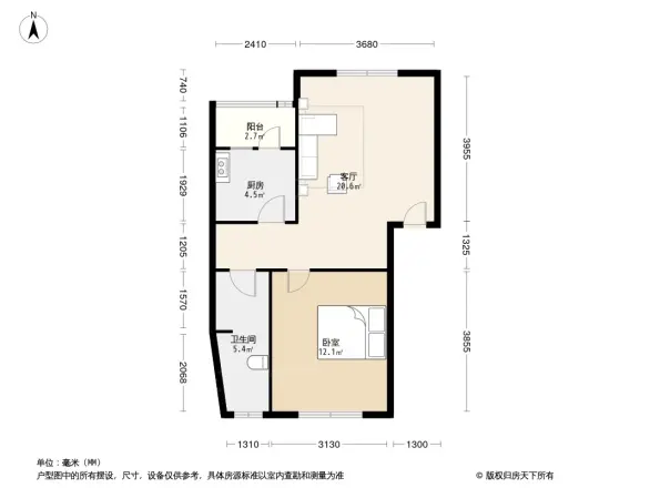 阳光地带商住楼户型图