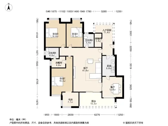 江南小区户型图