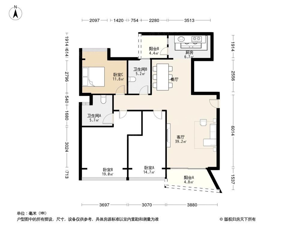 相似户型图