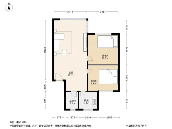 兰花六小区户型图