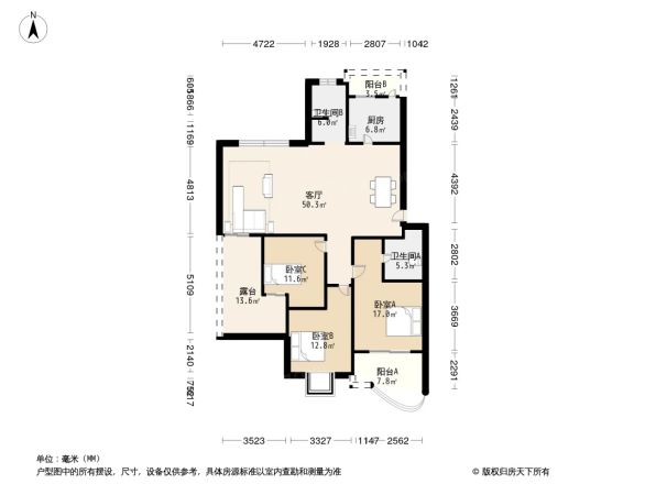 兰庭丽景户型图