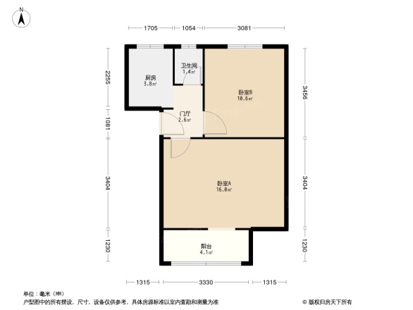 通锦路3号院户型图