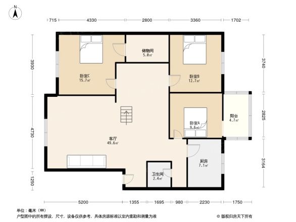 富豪家苑户型图