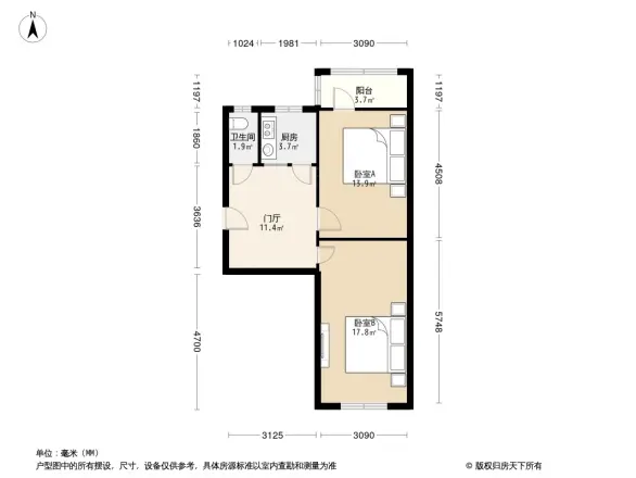 连心苑(青羊)户型图