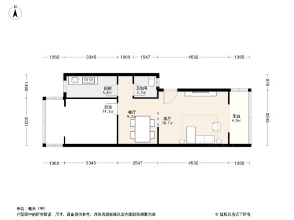 百家苑小区户型图