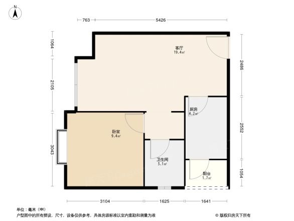 太平盛世B区户型图