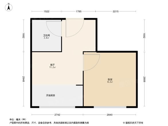 左岸尊邸户型图