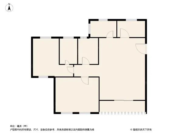 富豪山庄户型图