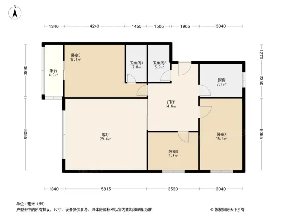 文庙前街69号院户型图