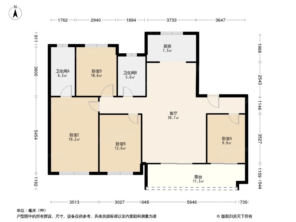 相似户型图
