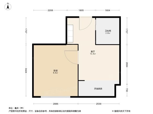 左岸尊邸户型图