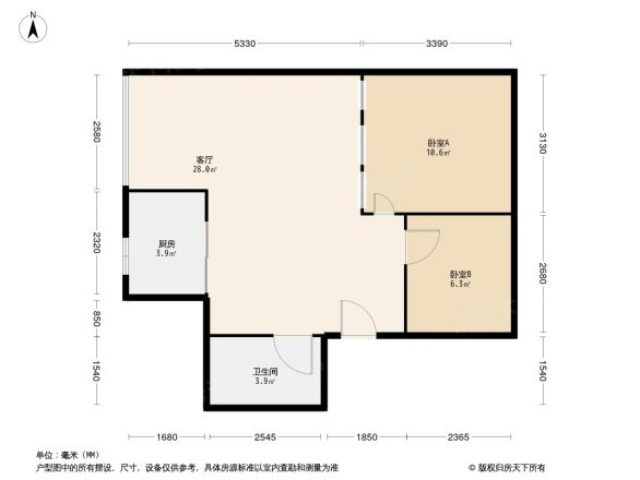 启明西苑户型图