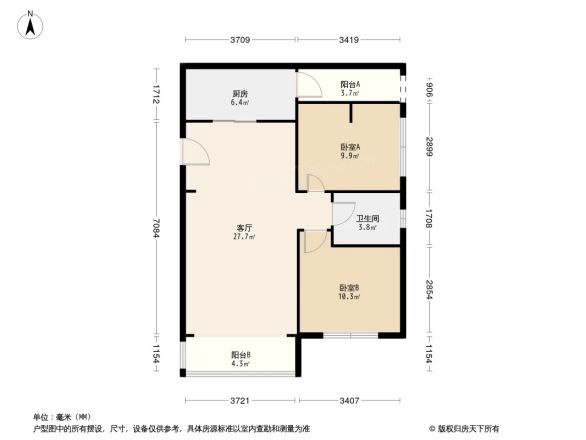 金色港湾户型图