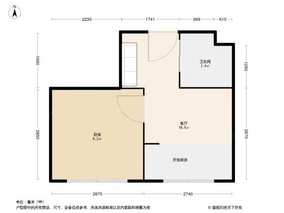 左岸尊邸户型图