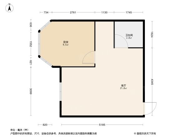 新棕北公寓小区户型图