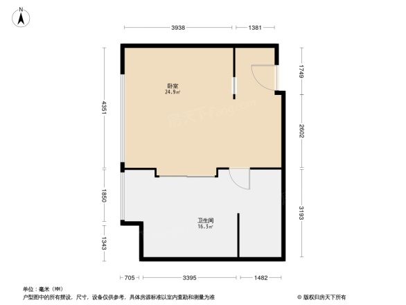 釜山国际城市公馆户型图