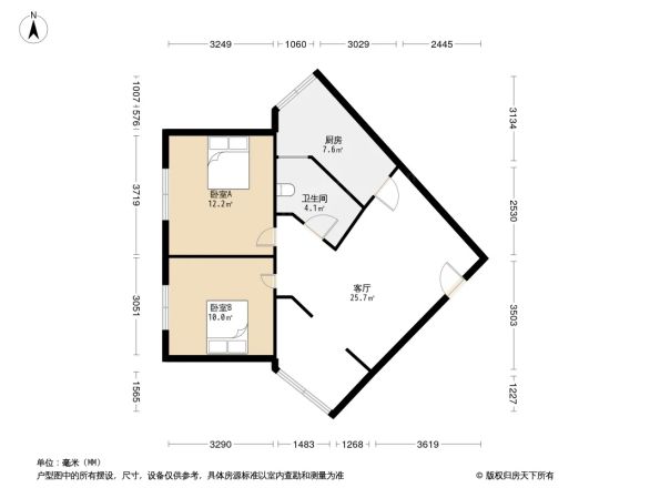 积步东巷1号院户型图