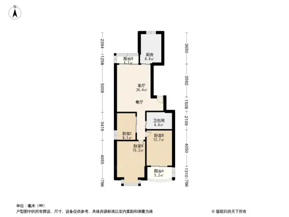 天顺大厦户型图