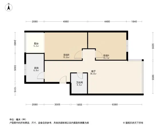 九里园户型图
