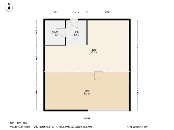 复地嘉年华广场户型图