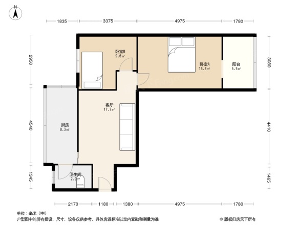 玉沙路98号院户型图