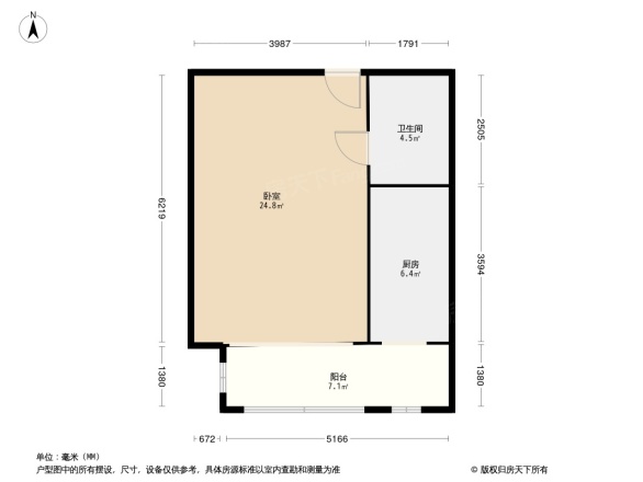 华瀚四季花园户型图