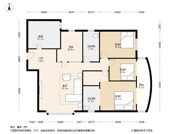 成都高速大厦户型图