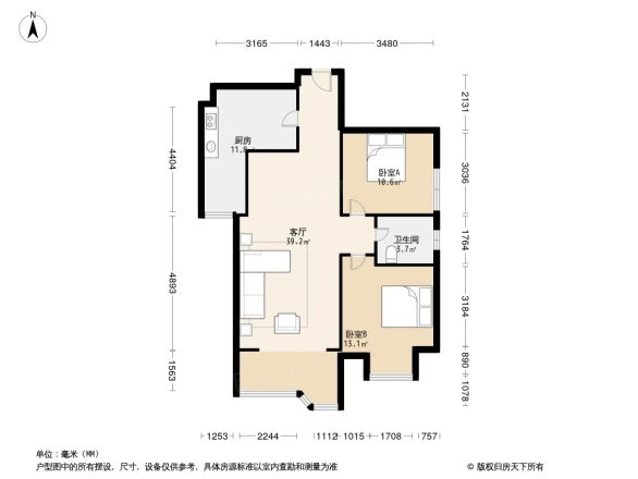 金阳水景户型图